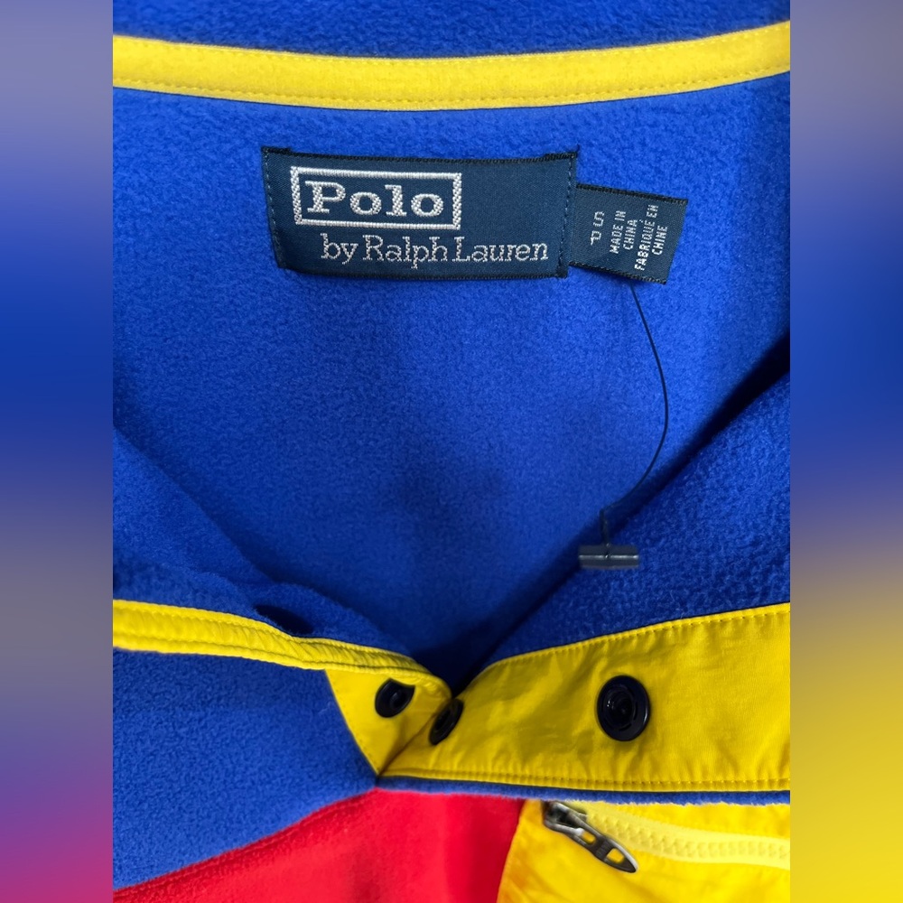 Polo Hi Tec Ralph Lauren Fleece Pullover Sweater - Picture 6 of 6